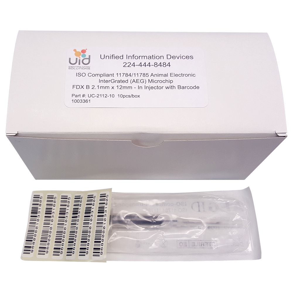 TraqPaw ISO Pet Microchip with Injector 2.1mm x 12mm - Image 4